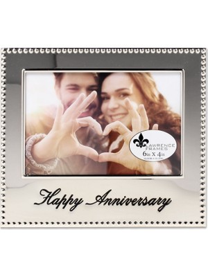 Renas Store Lawrence Frames 290264 4 x 6 Happy Anniversary Fotoğraf Çerçevesi