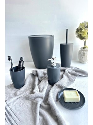 Renas Store Pure Banyo Seti 5li-Gri