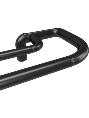 Umbra Twılıght Çiftli 3/4"" Perde Çubuğu 168-366 cm Mat Siyah