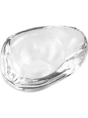 Renas Store System Cyrstal Ashtray Transparent Gümüş Tek Ebat BA2053 057 C1