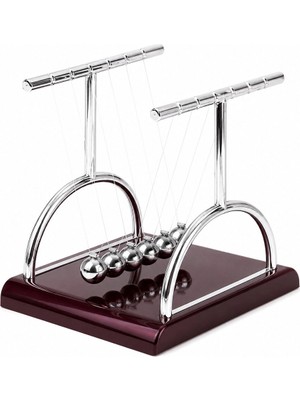 Shopwave Balance Balls Büyük Newton - Metal Denge Topları Masa Üstü (5047)