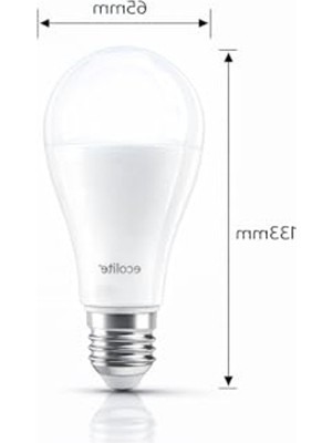 MarkEntegra Şarjlı LED Acil Durum Ampulü, 9W E27, Sarı Renk