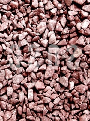 MarkEntegra Bordo Renkli Doğal Dolomit Çakıl Taşı (2-3 Cm)