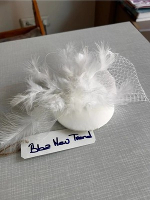 Veil Beyaz Vualet, Gelin Saç Toka, Nikâh Şapkası, Balo Kep, Vualet, Saç Şapka, Kokteyl, Saç Aksesuar