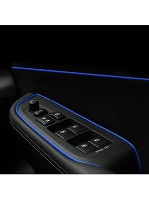 MarkEntegra 5 Metre Mavi Neon Işık, Araç Içi Dekoratif Fitil
