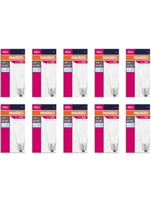 MarkEntegra Osram LED Value 13W Beyaz Işık E27 1521LM Ampul, 10'lu Paket          [enerji Sınıfı A]