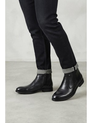 Pierre Cardin 1196063 Hakiki Deri Erkek Klasik Günlük Bot