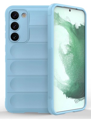Magicool Samsung Galaxy S23 Plus Kılıf Optimum Silikon - Sky Blue