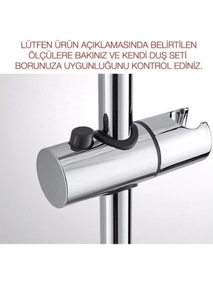 Empressco Sürgülü Duşlar Için Ayarlanabilir Duş Mafsalı