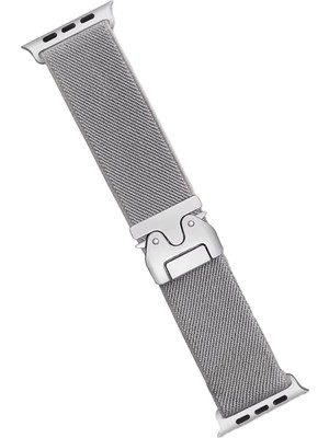 Ankaverse®   Watch 42MM Forest Kumaş Kordon - Titan Gri