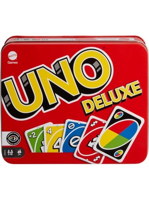 Sevilen Uno Deluxe Kart Oyunu, Ailelerin Favorisi , K0888 | Klasik Uno Kart Oyunu, Puanlama Bloğu V