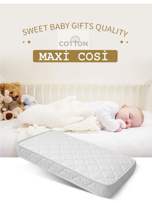 Opalin Maxi Cosi 80X120 Soft Ortopedik Yaylı Yatak 80 * 120 Ortopedik Yaylı Bebek Yatağı Cotton