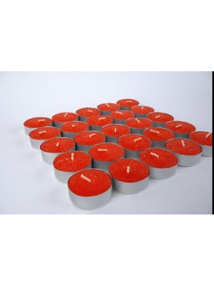 Tealight Mum Seti, Para Mum, Çaydanlık Mumu, Dekorasyon ve Özel Günler Için Fondü Kokulu, Zar