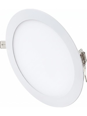 Cata CT-5169B 18 Watt 6400K Beyaz - Slim Sıva Altı LED Panel Armatür - Ince Kasa Yuvarlak Tavan