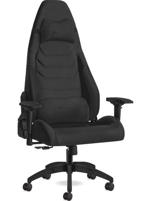 Sporte Srt Oyuncu Koltuğu 4d Kolçaklı Pu Deri Gaming Koltuk (Deri, Siyah)