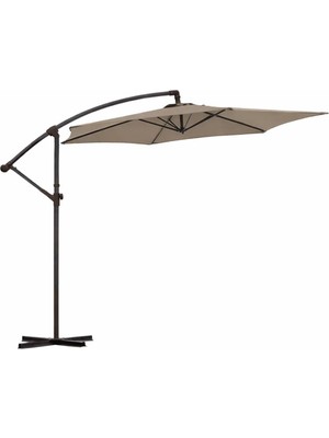 Toscana Şemsiye Kahverengi 300 cm