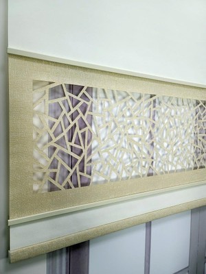 Yeni Nesil Çift Renk Lazer Stor Perde Mat Kalın Kumaşlı Renk Seçenekli 230X200 Beyaz-Sütlü Ka