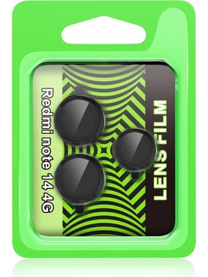 Beta Moda Hub Newface Xiaomi Redmi Note 14 4g Raze Metal Kamera Lens - Siyah