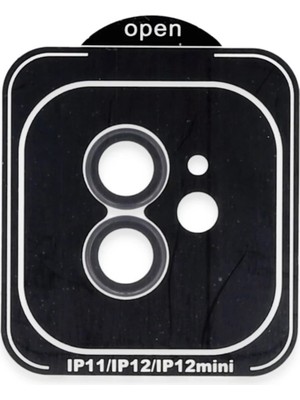 Beta Moda Hub Joko Apple iPhone 11 Pvd Metal Kamera Lens - Siyah