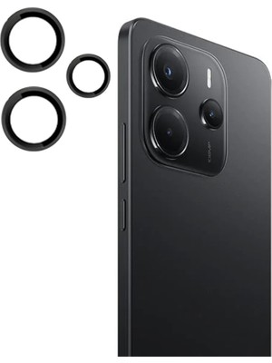 Beta Moda Hub Joko Xiaomi Redmi Note 14 4g Pvd Metal Kamera Lens - Siyah