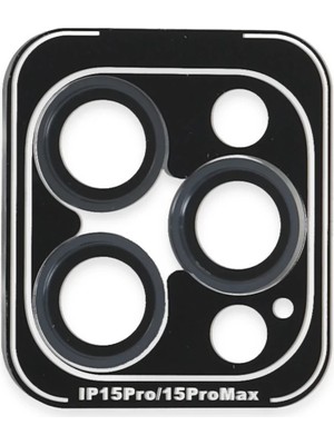 Beta Moda Hub Joko Apple iPhone 15 Pro Max Pvd Metal Kamera Lens - Lacivert