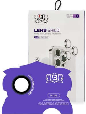 Beta Moda Hub Newface Apple iPhone 17 Air Bilvis Titan Kamera Lens - Lacivert