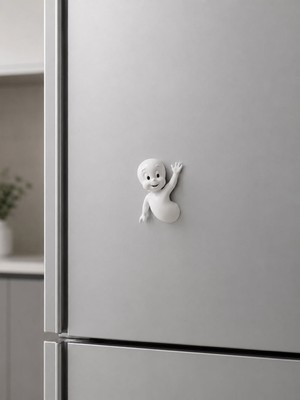 Nana Art Efsane Sevimli Hayalet Magnet