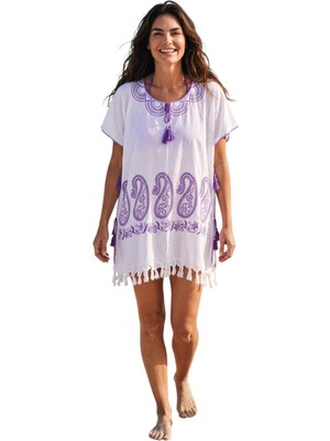 Desenli Buldan Tunik Pareo