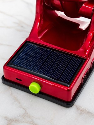 Sepetopia Çok Amaçlı Şarjlı LED Projektör Lamba Solar Enerjili Rgb Ambiyans ve Parti Işığı