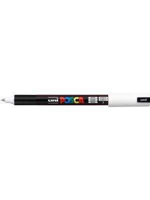 Posca Pc-1mr Beyaz Marker Kalemler Ultra Ince 0,7 mm Kalibre Uç Ucu Her Yüzeye Yazılır Kuma