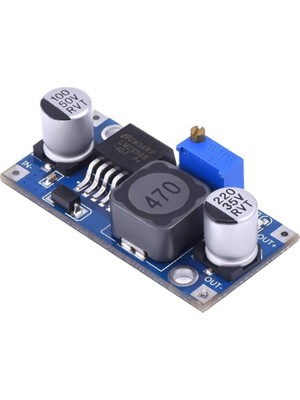Sanec LM2596 Göstergeli Ayarlanabilir Voltaj Regülatör Kartı