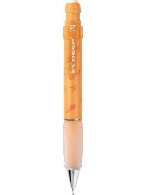 Serve Deep Mekanik Kurşun Kalem 0.7 mm Hardal Sarısı Denızyıldız Deseni