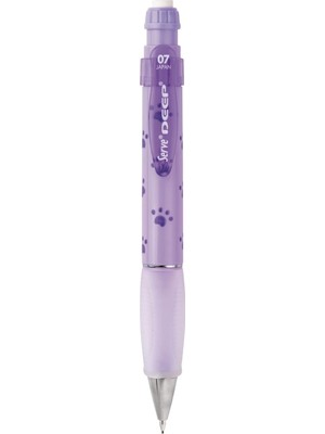 Serve Deep Mekanik Kurşun Kalem 0.7 mm Lavanta Kopek Patısı Deseni