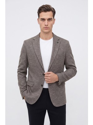 Plus Scorpion CK116 Erkek Esnek Kumaş Slim Fit Blazer Ceket – Günlük & Ofis Şıklığı