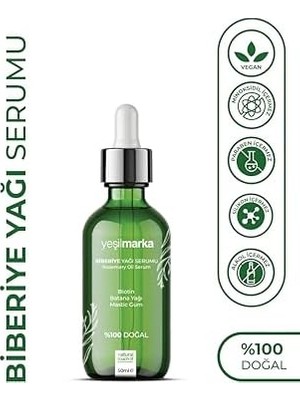 Yesilmarka Natural Oil 50 ml Biberiye Yağı