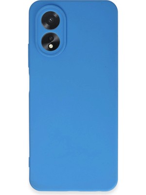 Magicool Oppo A38 Kılıf First Silikon - Mavi