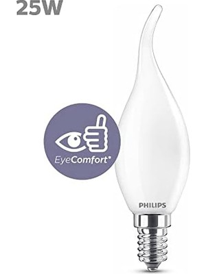 LED Classic 25W BA35 E14 Mum Tipi Ww Dim Edilmez Ampul
