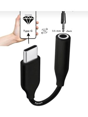 Type C To Aux Kulaklık Adaptörü  Uyumlu Type C To 3.5mm Dijital Dönüştürücü Kulaklık Adaptörü  Galaxy Için S26 S25 S22 S21 S20 S10 A26 A16 A37 A57 Için Uyumlu Apple iPad Pro Uyumlu
