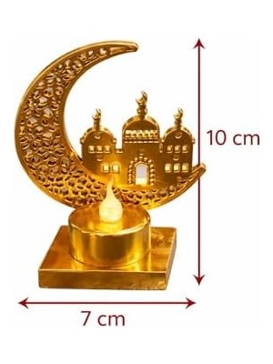 Gold Cami Pilli LED Işık, Askılı Fener Süsü Sarı Işıklar Peri Işıkları Aydınlatmalı Şerit LED Ramazan Süsü LED Işık