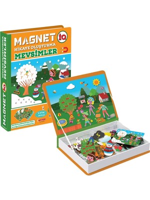 Semel 1505 Dıytoy, Magnet Hikaye Oluşturma - Mevsimler / +3 Yaş