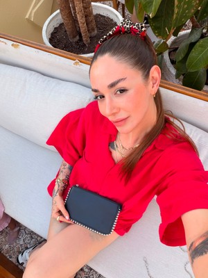 Butik Olea Loop Boncuklu Kadın Çantası