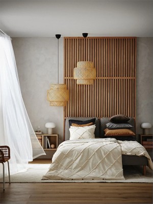 Ikea Teresıa Tül Perde/2 Kanat , Beyaz, 145X300 Cm, Şeffaf Kumaş, Polyester