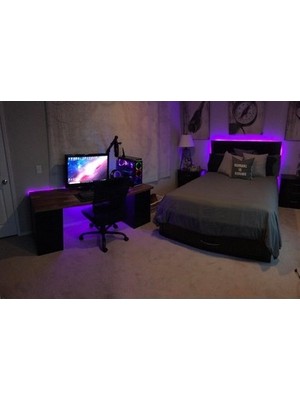 Esranın Dünyası 9W Rgb LED Ampul, Uzaktan Kumandalı Beyaz Işık ve Renk Seçenekleri