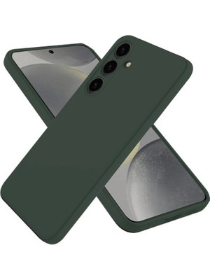 Magicool Samsung Galaxy A26 Kılıf First Silikon - Koyu Yeşil
