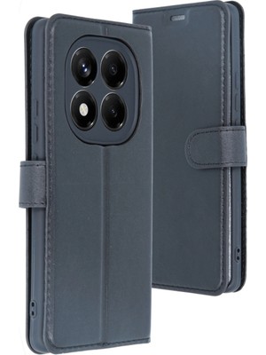 Magicool Xiaomi Redmi Note 14 Pro 5g Kılıf Trend S Plus Kapaklı Kılıf - Siyah