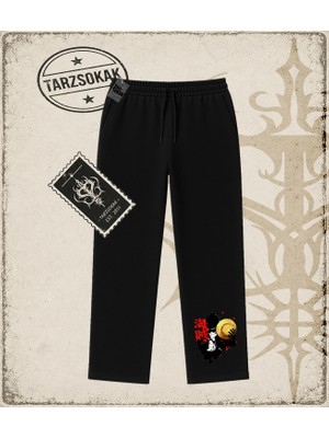 Tarzsokak One Piece Anime Karakterleri  Unisex Baggy Eşofman Altı Beyaz