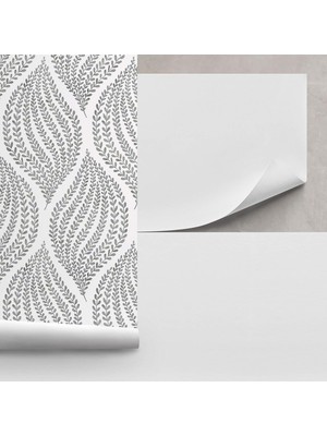 Delixa Home Fashions A200 Astar Kağıt Unpasted Astar Duvar Kağıdı, 52 cm 206-INÇ, Beyaz