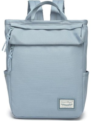 Hepta Collection Bags Sırt Çantası Orta Boy Tablet Gözlü 3195 Mavi Tek Beden Unisex BGSMART3195-BUZMAVI