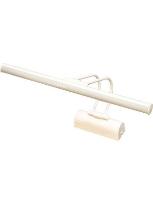 Hepta Collection Ayna Üstü LED Banyo Aplik Duvar Ayna Resim Tablo 6W Gün Işığı LED Banyo Apliği Flüt LED Aplik (Beyaz