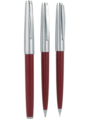 Hepta Collection Metropolis 78 Dolma Kalemtükenmez Kalemversatil Kalem Takım Bordo
